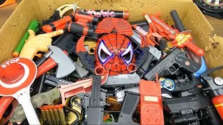 BB Pistol Box! Explosives and Legendary Dangerous Toy Guns - Bombs,  Sharp Knives - Toy Gun Box