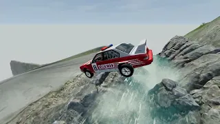 Realistic Car Crashes and Overtakes #62 -  BeamNG Drive