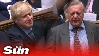 Ken Clarke gets his revenge on Boris Johnson as the MP labels him 'disingenuous'