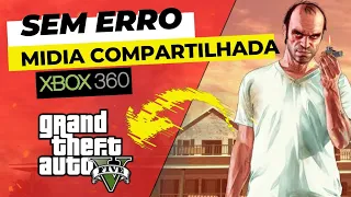 Como baixar GTA 5 midia compartilhada sem erro - usando 2 controles | simples e útil #xbox360 #gta5