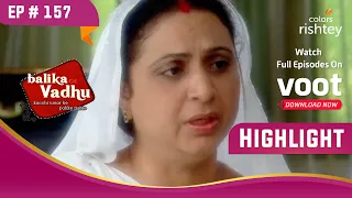 क्या Sugna हटा पाएगी अपने ऊपर लगा आरोप? | Balika Vadhu | बालिका वधू | Highlight | Ep. 157