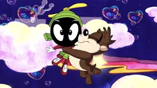 Baby Looney Tunes but it’s just Marvin and Taz together