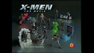 X-Men: The Movie Marvel Action Figure Toy Biz TV Commercial