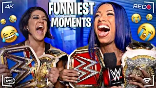 Sasha Banks & Bayley Funniest Moments!! (thunderdome era) |LegitBossedUp