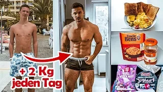 Schnell Zunehmen | 6000 kcal einfach essen | Masseaufbau Anleitung