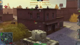 WOT Blitz ||KV-2 Mastery Valiant effort