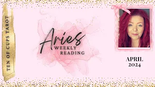 Aries Tarot - A Major Realization! Prepare For This Past Life Connection| April 2024 Tarot