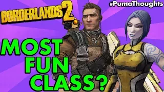 What is the Most Fun and Favorite Class or Character for Solo Play in Borderlands 2? #PumaThoughts