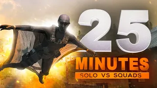 25 MIN OF INTENSE Solo vs Squads