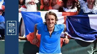 Coupe Davis 2018 - Italie / France - Pouille vs Fognini Highlights | FFT