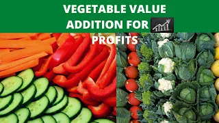 value addition to agricultural products| vegetable value addition