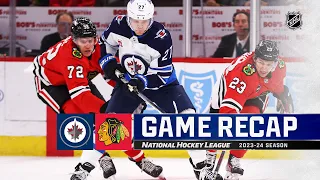 Jets @ Blackhawks 2/23 | NHL Highlights 2024