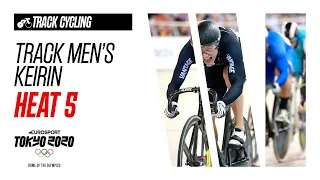 TRACK CYCLING | Men's Track Keirin Heat 5 - Highlights | Olympic Games - Tokyo 2020