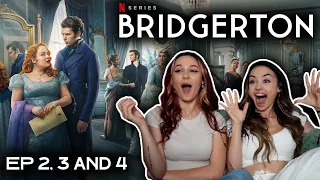 OMG🥵 Bridgerton Season 3 Episode 2, 3 and 4 REACTION Made our hearts EXPLODE😭😍