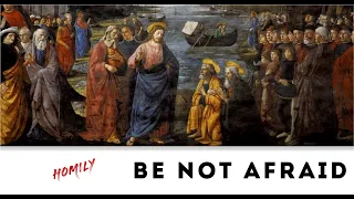 Homily for 12th Sunday in Ordinary Time Year A ( June 25, 2023 ) | Matthew 10:26-33 (Be Not Afraid)