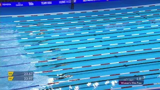 Women's 50 Freestyle Heat 5 - 2021 U.S. OLYMPIC TEAM TRIALS WAVE I