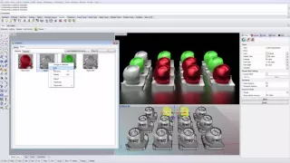 Assigning and editing materials in Iray for Rhino