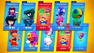 un RECORD du MONDE de PACK OPENING BRAWL STARS avec un MAGASIN d'EXTRATERRESTRE!