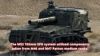 M53 SPH 155mm Self-Propelled Howitzer