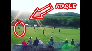 Jugador de Futbol es ATACADO por un PERRO SALVAJE