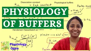 Physiological Buffer system acid base balance  | Renal system physiology lecture