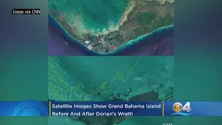 Satellite Images Show Grand Bahama Island Before And After Dorian's Wrath