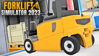 First Look at Forklift Simulator 2023