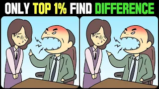 Spot The Difference : Only Genius Find Differences [ Find The Difference #322 ]