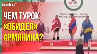 Гарик Карапетян Оконфузился перед Турецким Спортсменом на ЧМ Европы | Baku TV | RU