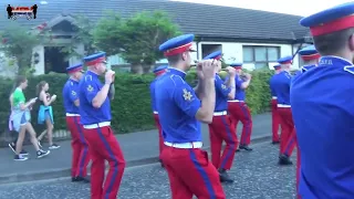 Downshire Guiding Star Flute Band @ Mavemacullen Accordion Band Parade 2022