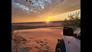 New Ford Bronco at Silver Lake Sand Dunes Compilation Fall 2022