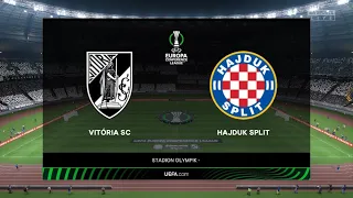 Vitoria Guimaraes vs Hajduk Split | UEFA Europa Conference League 10 August 2022 Full Match | PS5