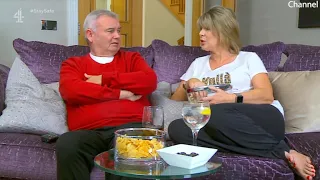 Ruth Langsford remembers sitting on a tumble dryer to shocked Eamonn