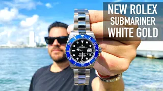The New 2020 Rolex Submariner White Gold Smurf!? - 126619LB Review(Hands On)