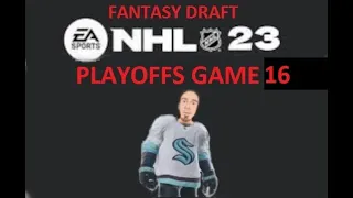 NHL 23 Fantasy Season, Playoff´s, Round 3, Game 4