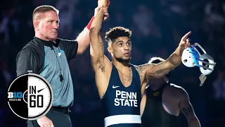 The Top 8 Regular Season Matches from 2023 Big Ten Wrestling | B1G Wrestling in 60