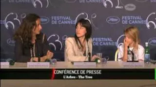 Charlotte Gainsbourg - "L'Arbre - The Tree" press conference - part 2/3