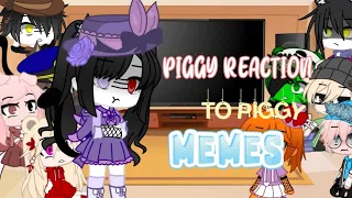 Piggy Reacts to Piggy Memes//New Series//[1/10]//Gacha Club