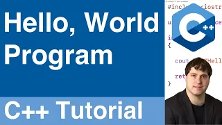 Hello World Program | C++ Programming Tutorial