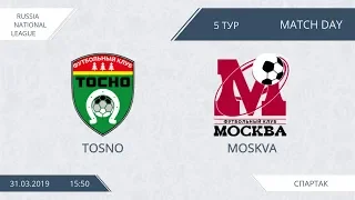 AFL19. Russia. National League. Day 5. Tosno - Moskva