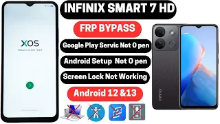 Infinix Smart 7&7 HD Frp Bypass Android 12/13/ INFINIX X6516 X6515 Google Account Remove Without Pc
