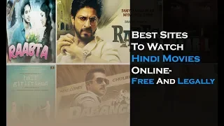 Best Sites To Watch Hindi Movies Online- Free And Legally [2022]