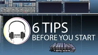 6 Tips Before You Start - Getting Started with Chiptunes & MilkyTracker (1/4)