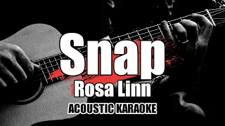 Snap - Rosa Linn || Karaoke with Lyrics