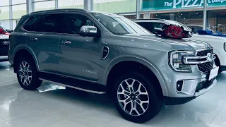 Ford Everest Titanium  2.0L Bi-Turbo 2024  | Interior and Exterior  - Silver Color