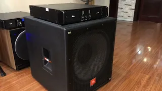 Loa Sub Mpr 418 S và JBL 515