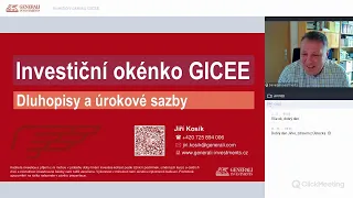 Investiční okénko GICEE: "Dluhopisy a úrokové sazby"