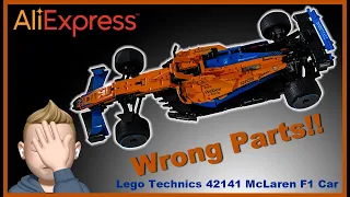 AliExpress Cheap 'Fake' Lego Technics Review - McLaren F1 Car 42141