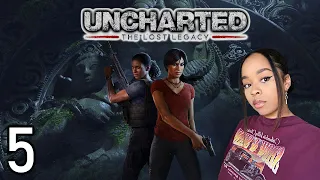 Riding Elephants! | Uncharted: The Lost Legacy, Part 5 (Twitch Playthrough)