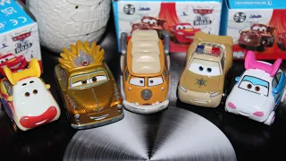 Mattel Disney Cars 2023 Mini Racers Unboxing - Chieftess, Westfalanapus, Deputy McQueen, Suki, Clown
